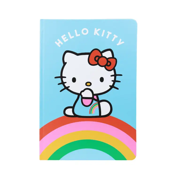 HELLO KITTY - Rainbow - Notatnik A5