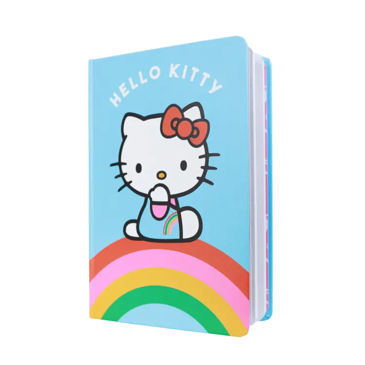 HELLO KITTY - Rainbow - Notatnik A5