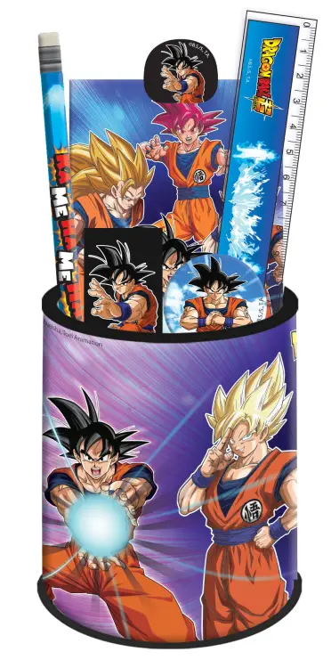 DRAGON BALL SUPER - Zestaw piśmienniczy + piórnik - 7 szt.