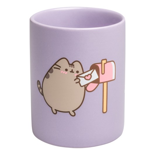 PUSHEEN - Love - Ceramiczny przybornik na długopisy