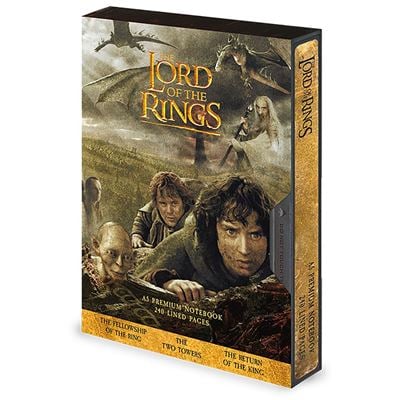 Władca Pierścieni - VHS - Notatnik A5 Premium