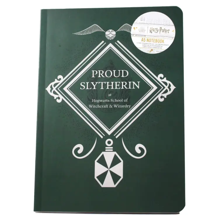 HARRY POTTER - Dumny Slytherin - Notatnik A5