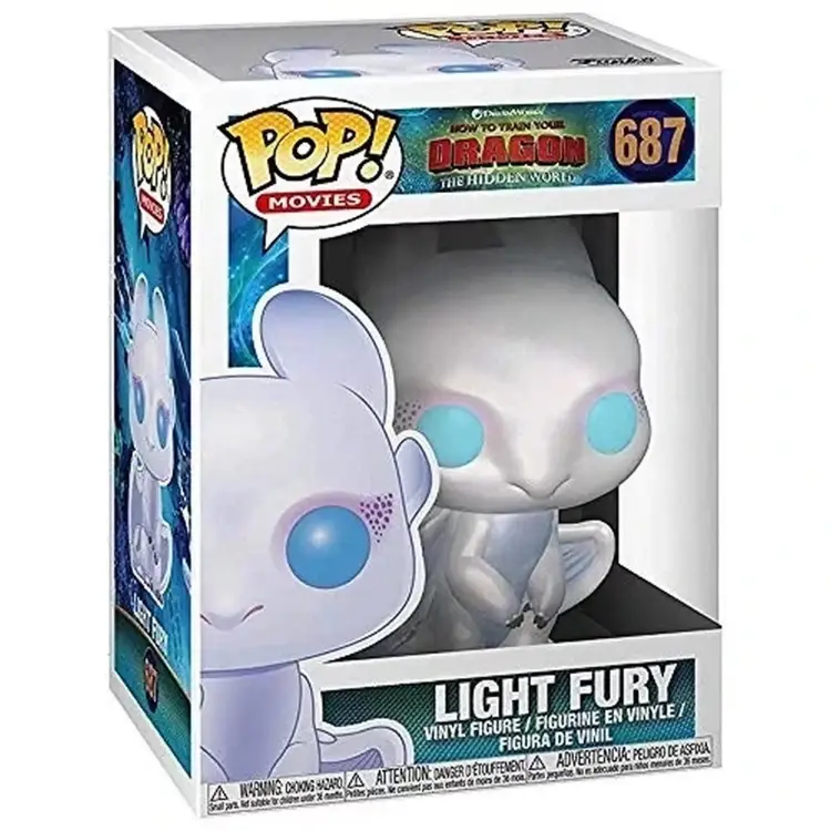 Funko POP! How to Train Your Dragon 3 - Light Fury #687