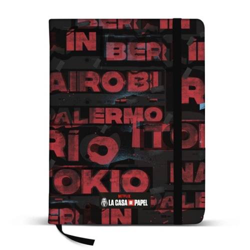 LA CASA DE PAPEL - Miasta - Notatnik A5