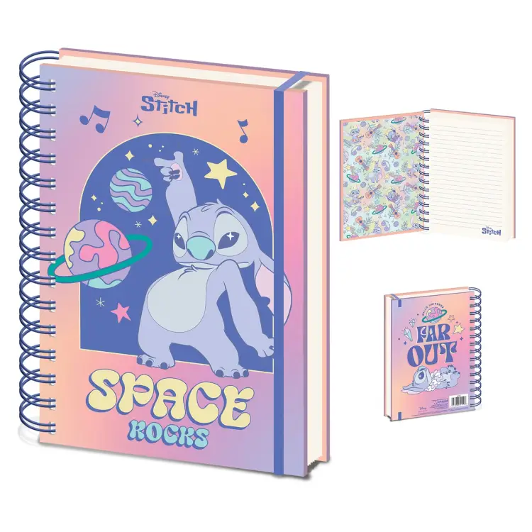 STITCH - Space Rocks - Notatnik A5