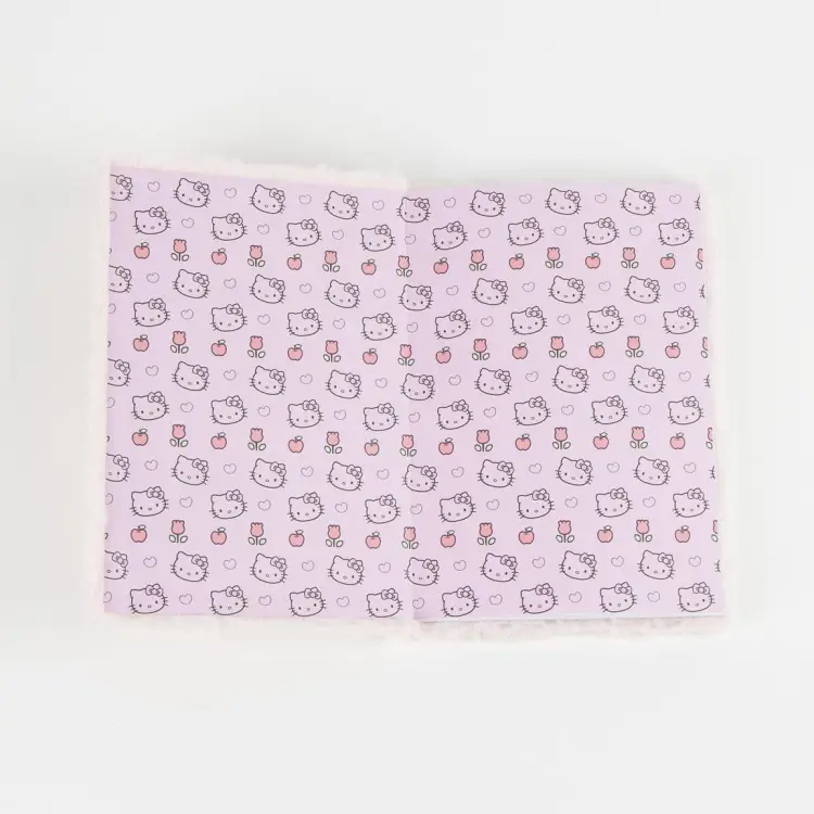 HELLO KITTY - Glitter - Notatnik futrzany Premium - Rozmiar A5