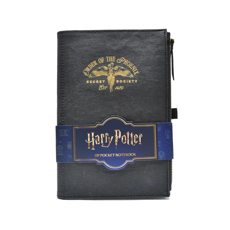 HARRY POTTER - Notatnik A5 Premium z kieszenią na zamek błyskawiczny