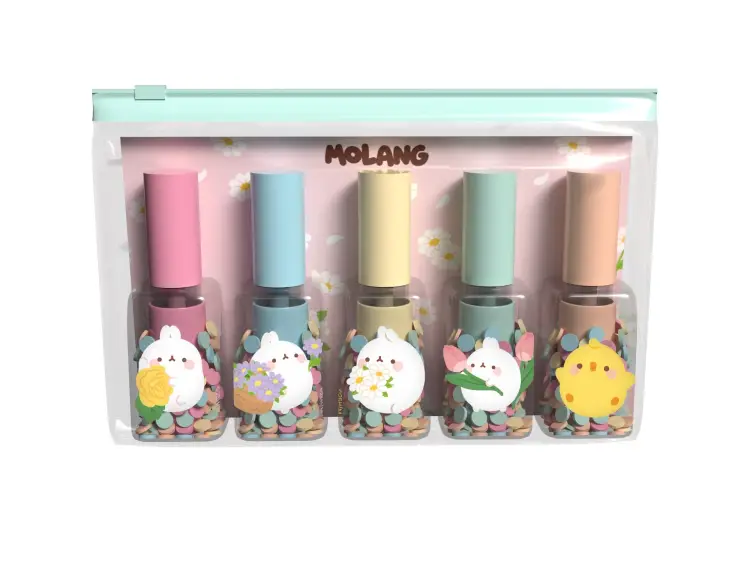 MOLANG - Blossom - zestaw 5 rozświetlaczy