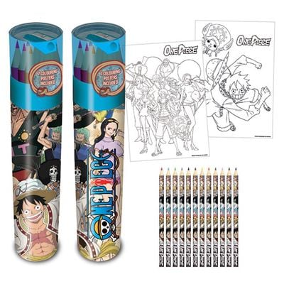 ONE PIECE - Whole Cake Island - Piórnik tuba "2 plakaty w środku