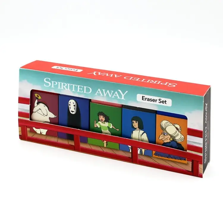 STUDIO GHIBLI - Spirited Away - Zestaw gumek do ścierania