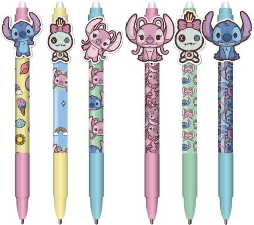 STITCH & ANGEL - Długopis żelowy wymazywalny Head Topper (zestaw 36 sztuk)