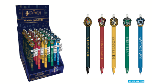 HARRY POTTER - Długopis żelowy wymazywalny Head Topper (opakowanie 30 szt.)