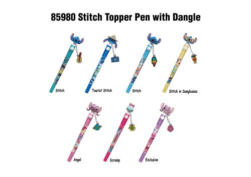 LILO & STITCH - 3D Head Topper Spinning Pen (Display 16 sztuk)