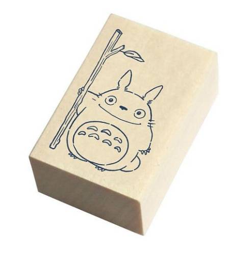 MY NEIGHBOR TOTORO - Totoro - drewniane znaczki 2.x3x4.5cm