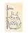 MY NEIGHBOR TOTORO - Totoro - drewniane znaczki 2.x3x4.5cm