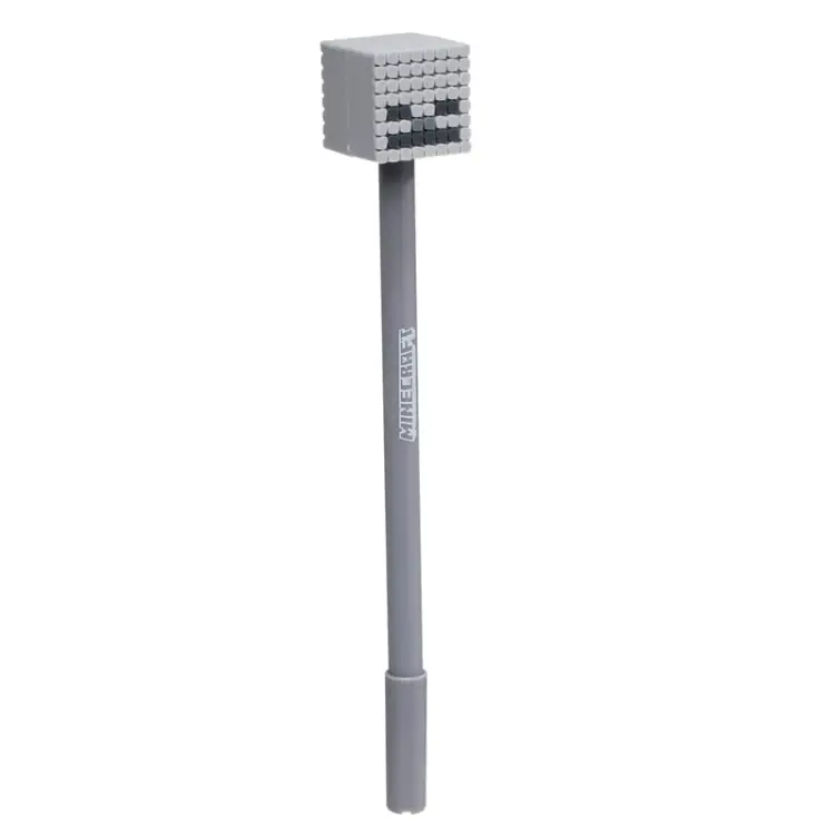 Długopis żelowy wymazywalny MINECRAFT - Zwierzęta - Head Topper (display 24 szt.)