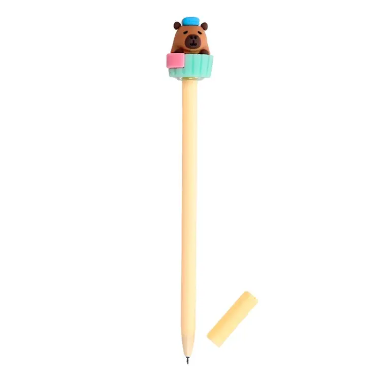 KAWAII - Cabybara - Długopis żelowy wymazywalny Head Topper (opakowanie 36 szt.)