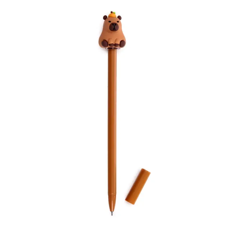 KAWAII - Cabybara - Długopis żelowy wymazywalny Head Topper (opakowanie 36 szt.)