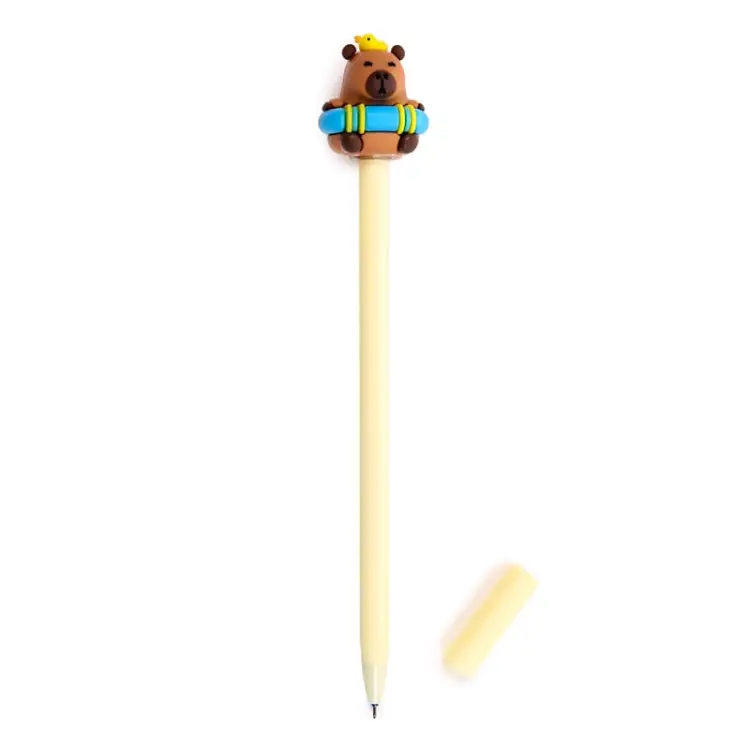 KAWAII - Cabybara - Długopis żelowy wymazywalny Head Topper (opakowanie 36 szt.)