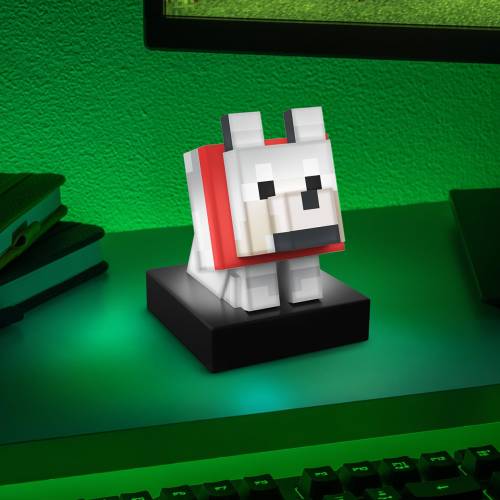 MINECRAFT - Wolf - Icon Lamp 4,3 cala