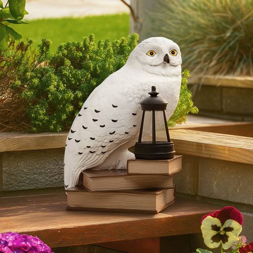 HARRY POTTER - Hedwiga - Zewnętrzna lampa solarna 'LunaGlo' 13''