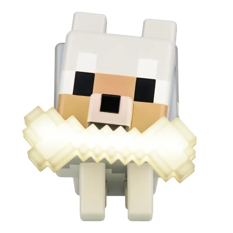 MINECRAFT - Wolf - GloBuddies Light 5,6 cala