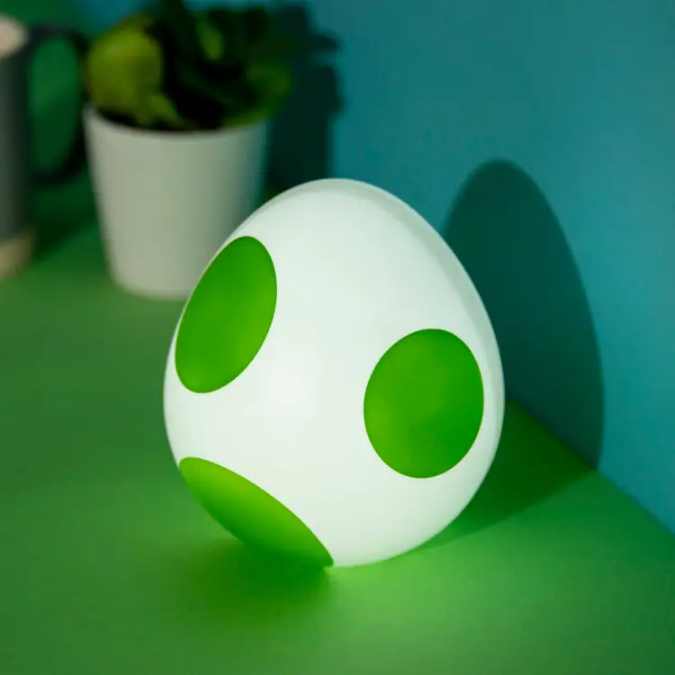 SUPER MARIO - Jajko Yoshi - Lampka dekoracyjna 13 cm