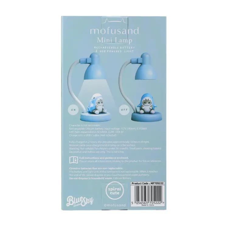 MOFUSAND - Akumulatorowa mini lampa biurkowa - 15 cm