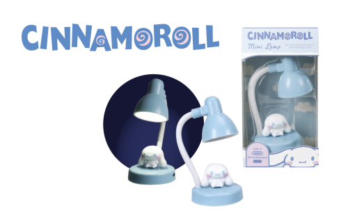 CINNAMOROLL - Akumulatorowa mini lampa biurkowa - 15 cm