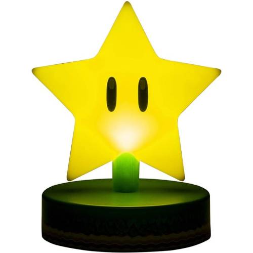 SUPER MARIO - Super Star - Icon Light 3,9 cala