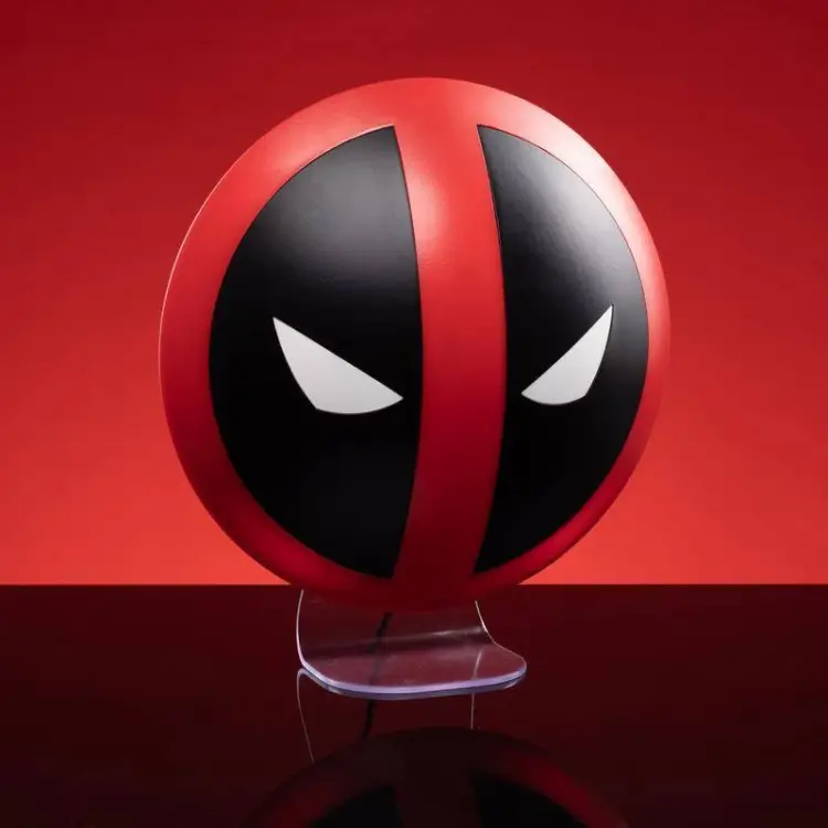 MARVEL - Deadpool - Lampka nocna 3D - Logo - 10 cm