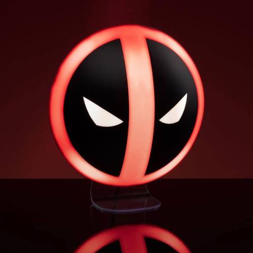 MARVEL - Deadpool - Lampka nocna 3D - Logo - 10 cm
