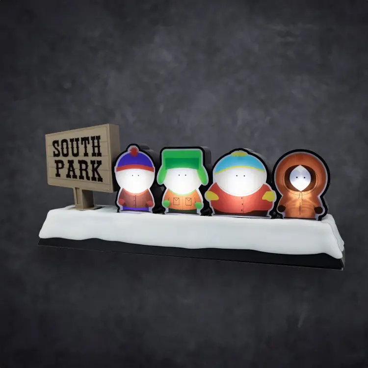 SOUTH PARK - 4 postacie - Lampa dekoracyjna - 29 cm