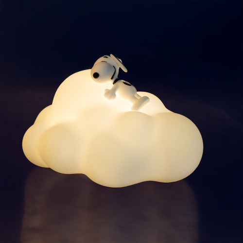 SNOOPY - Dekoracyjna chmurka świetlna - 15 cm