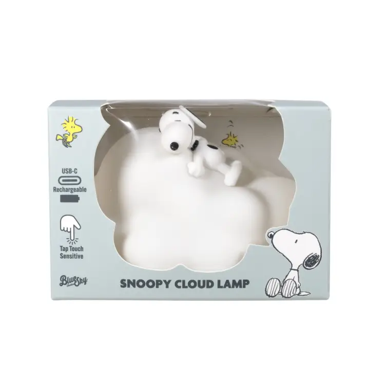 SNOOPY - Dekoracyjna chmurka świetlna - 15 cm