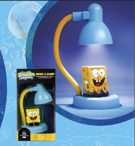 SPONGE BOB - Bob - ładowalna mini lampa biurkowa - 15 cm