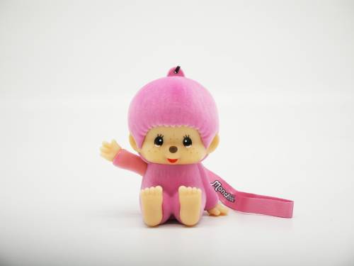 MONCHICHI - Różowa figurka podświetlana diodami LED 3,5 cala