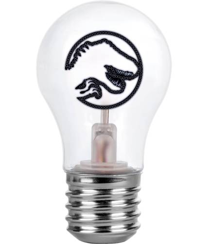 JURASSIC WORLD DOMINION - Żarówka LED 7x12,5cm