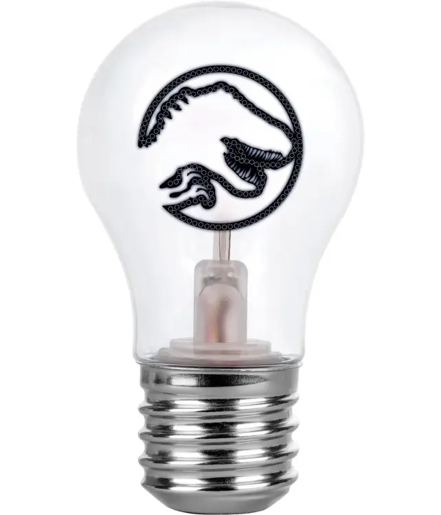 JURASSIC WORLD DOMINION - Żarówka LED 7x12,5cm