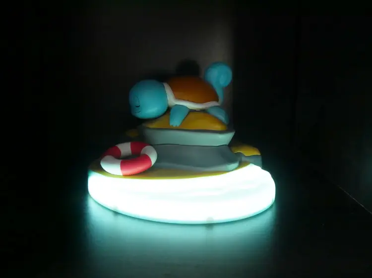 POKEMON - Squirtle - podświetlana scena LED
