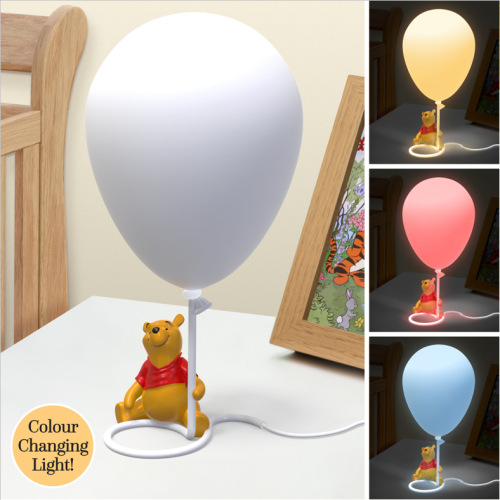 WINNIE THE POOH - Kubuś z balonem - Lampka 34cm