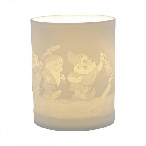 DISNEY - 7 krasnoludków - lampion na świecę - 9,5 x 12 cm