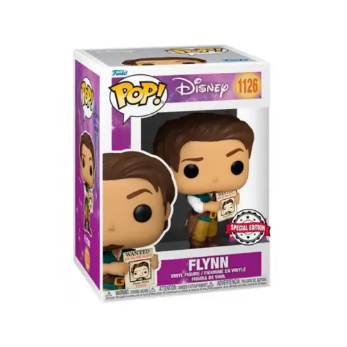 Funko Pop! Disney - Flynn holding Wanted Poster #1126
