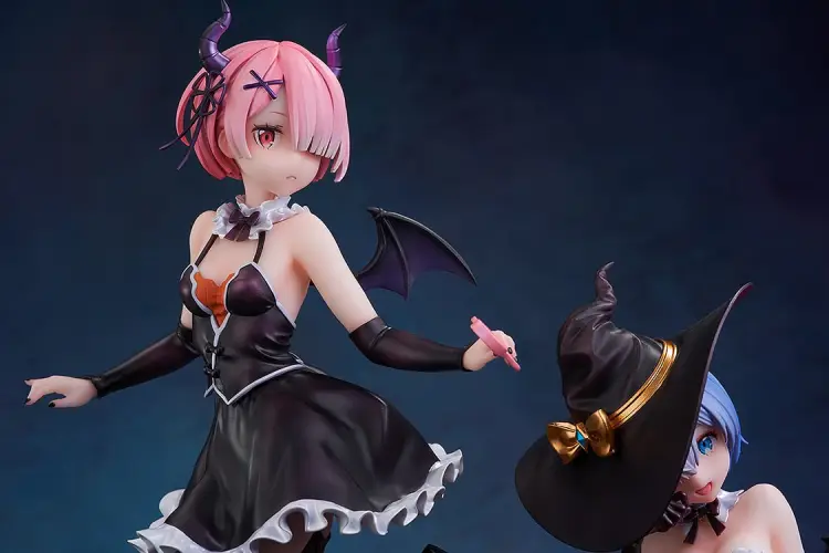 RE ZERO - Ram "Phantom Night Wizard" - statuetka 1/7 26cm