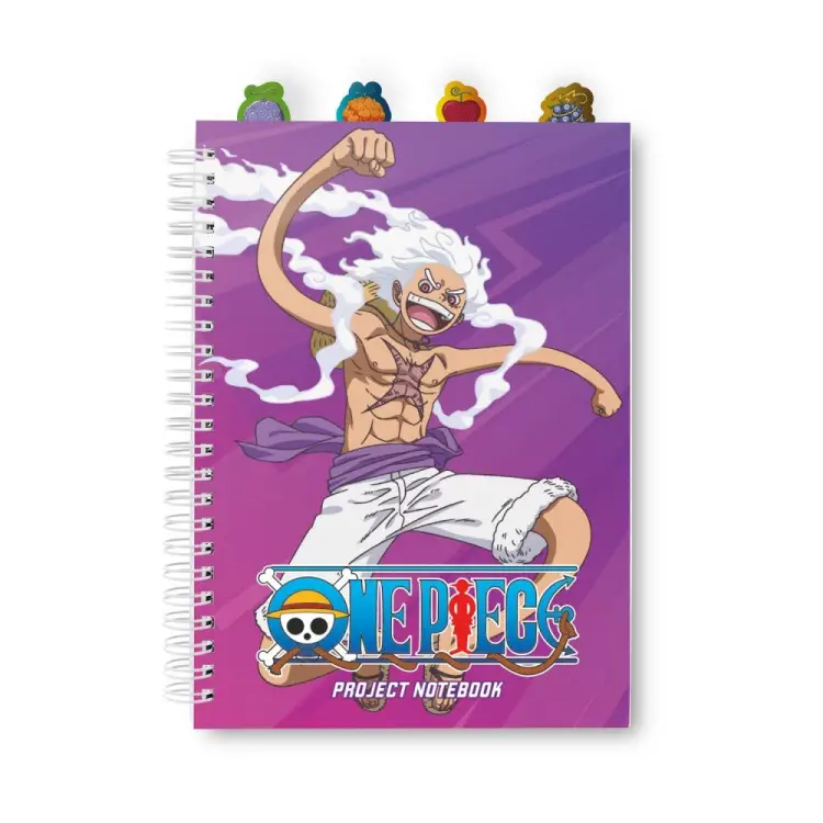 ONE PIECE - Luffy Gear 5 - notatnik A5 + przekładki