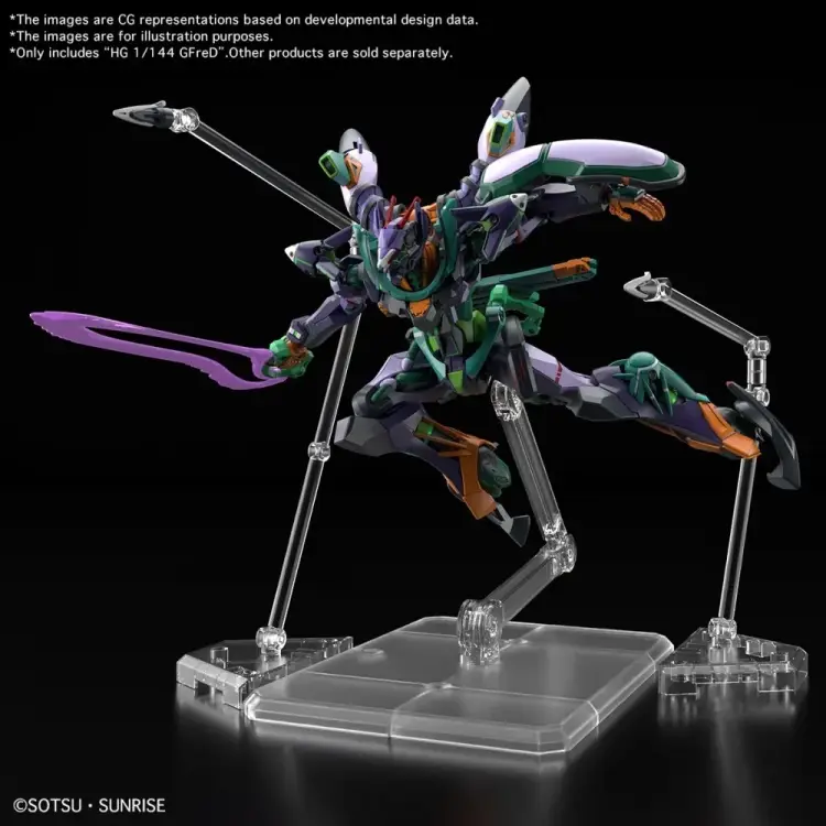 model - Figurka Gundam - 1/144 GQuuuuuuX Gfred