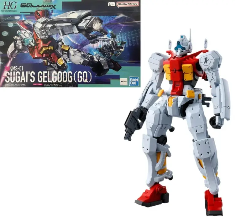 GUNDAM - HG 1/144 GQuuuuuuX Sugai's Gelgoog (GQ) - Zestaw modelarski