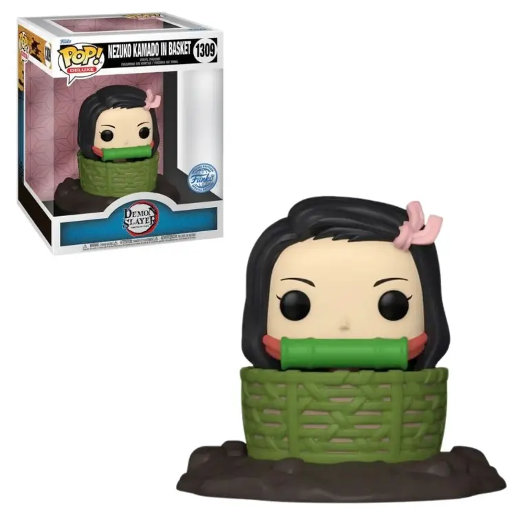 Funko POP!  Demon Slayer: Kimetsu no Yaiba - Nezuko in Basket #1309 (Exclusive)