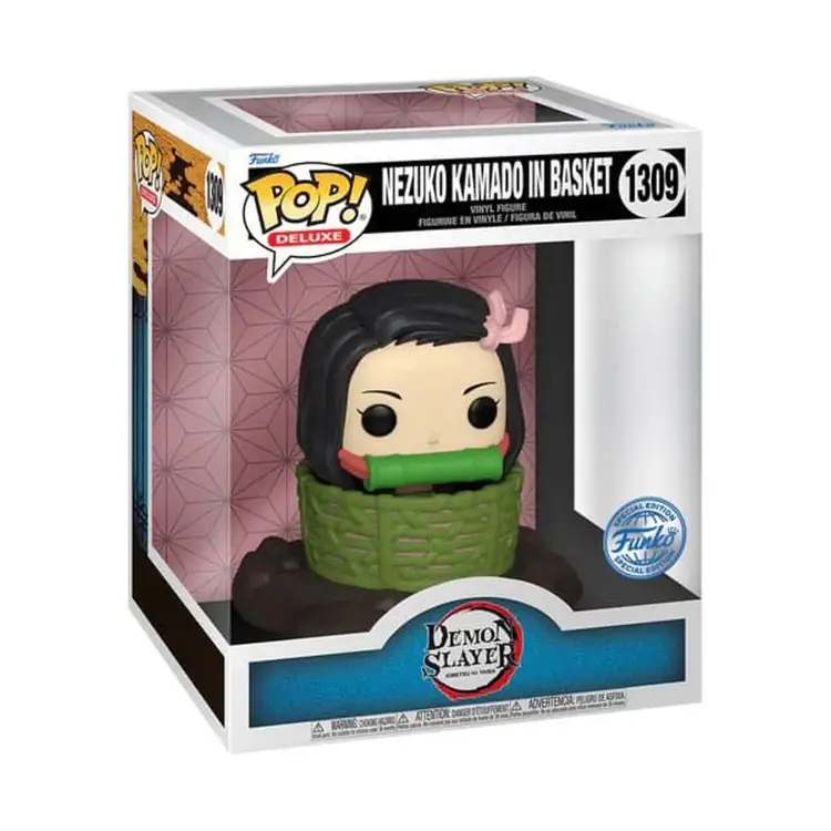 Funko POP!  Demon Slayer: Kimetsu no Yaiba - Nezuko in Basket #1309 (Exclusive)