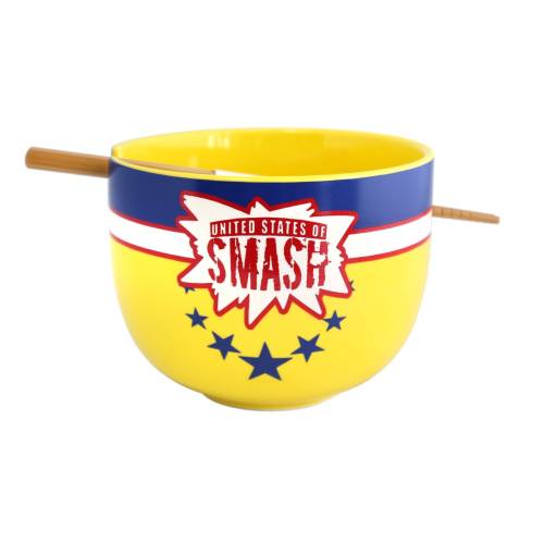MY HERO ACADEMIA - Miska na ramen z pałeczkami 414ml - All Might
